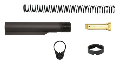 Tacfire MAR047A AR-15 Mil-Spec Buffer Tube Kit - Black